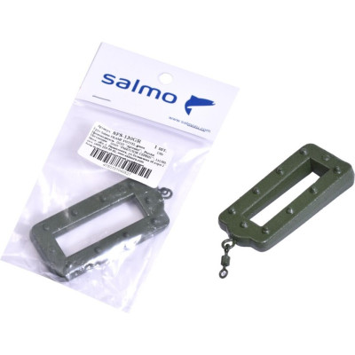 Груз SALMO Frame Swivel green 130г