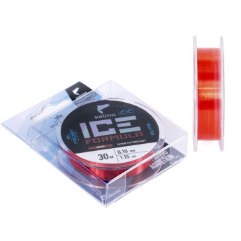 Леска монофильная зимняя SALMO ELITE ICE FORMULA WINE RED 030/010